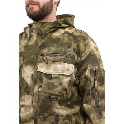 Костюм "БАРС" куртка/брюки, цвет: кмф "Облака зеленый", ткань: Грета