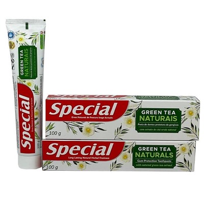 Зубная паста SPECIAL GREAN TEA Зеленый чай 100г (Индия)
