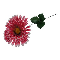 Цветок искусственный Астра 39см Розовая с белым краем YL-24-1 (вып.по 10шт.)