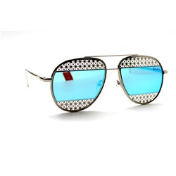 Солнцезащитные очки 1146 метал голубой
