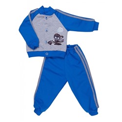 Спортивный костюм 0276/4 (меланж, голубой)
