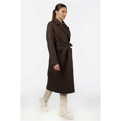01-11094 Пальто женское демисезонное (пояс)