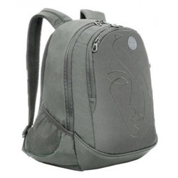 Рюкзак школьный RD-240-2/4 "Девушка" серый 29х40х20 см GRIZZLY