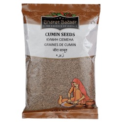 CUMIN SEEDS, Bharat Bazaar (Кумин (зира) семена, Бхарат Базар), 400 г.