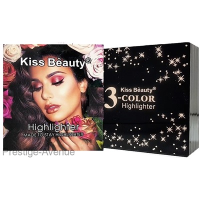 Хайлайтер Kiss Beauty 3 цвета 15g