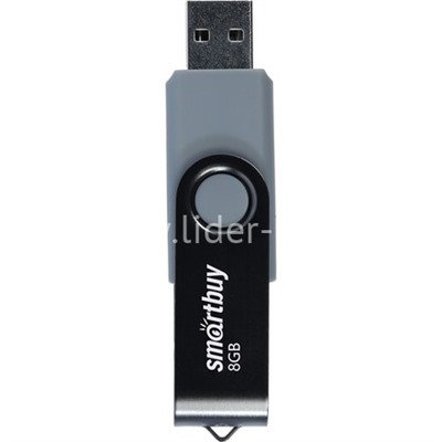 USB Flash 8GB SmartBuy Twist черный 2.0