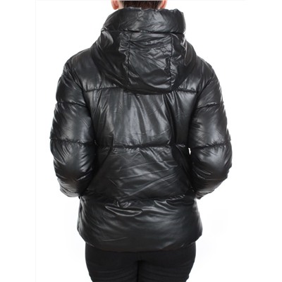 8073 BLACK Куртка демисезонная женская (130 гр. синтепон) размеры 44-46-48-50-52