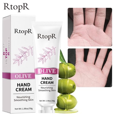 RtopR Оливковый увлажняющий питательный крем для рук.