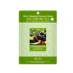 "Mijin" Olive Squalane Essence Mask Маска тканевая олива, 23 мл