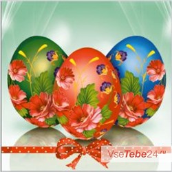 Салфетки Bouquet (Букет) Original de Luxe двуслойные 33*33 Пасхальная открытка 20шт