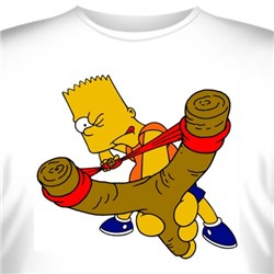 Футболка "Bart Simpson -2"