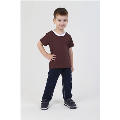 Набор футболок для мальчика Текс-Плюс, цвет коричневый