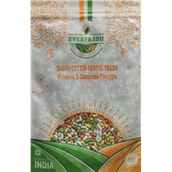 Sugar Cotted FENNEL SEEDS, Everfresh (ФЕНХЕЛЬ в сахарной глазури, Эверфреш), 100 г.