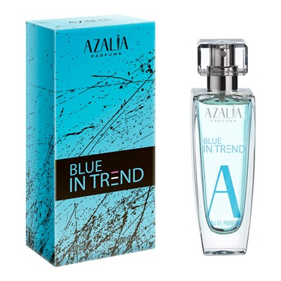 Парфюмерная вода для женщин In trend blue, 50 мл, Azalia Parfums