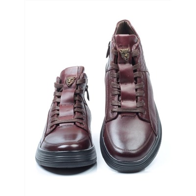 550A-4 Ботинки демисезонные мужские (натуральная кожа, байка)