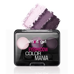 Тени для век SMART GIRL COLOR MANIA тон: 37 первая сирень