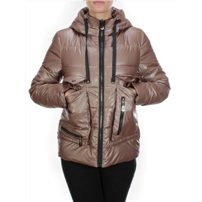 8063 BROWN Куртка демисезонная женская (130 гр. синтепон) размер M - 44 российский