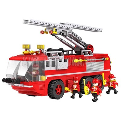 Конструктор Пожарная машина 424 дет. 3615, 3615