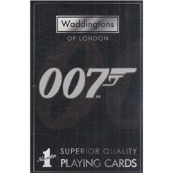 Карты Игральные Джеймс Бонд (54 карты, в коробке) WM00383-EN1-12, (Winning Moves UK Limited)