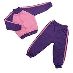 Спортивный костюм 0276/7 розово - фиолетовый