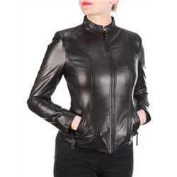 357 BLACK Куртка кожаная женская размер M - 44 российский