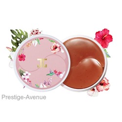 Гидрогелевые патчи с цветами гибискуса Jayjun Cosmetic Roselle Tea Eye Gel Patch 60 шт.