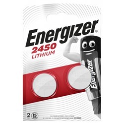 Элемент питания CR2450 ENERGIZER 2BL (отгрузка кратно 2) Energizer