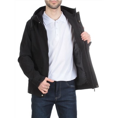 77KE BLACK Куртка мужская демисезонная 77KE (100% полиэстер) размер L- 42 российский