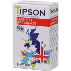 TIPSON. Английский завтрак 85 гр. карт.пачка