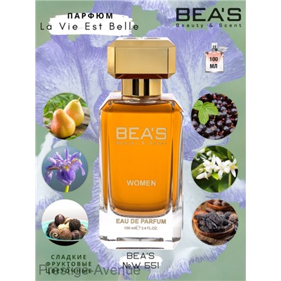 Парфюм Beas 100 ml W 551 Lancome La Vie Est Belle for women