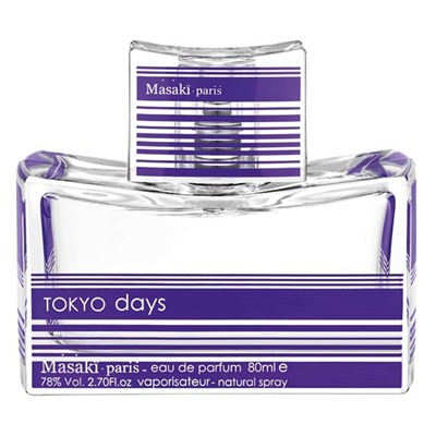 MASAKI MATSUSHIMA TOKYO DAYS lady 80ml edp NEW