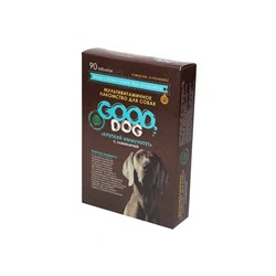 GOOD DOG Мультивитаминное лакомcтво для Собак "КРЕПКИЙ ИММУНИТЕТ" (с ламинарией) 90 таб. АГ