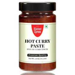 CURRY PASTE HOT, Kitchen Xpress (ПАСТА КАРРИ ОСТРАЯ, Китчен Экспресс), 300 г.