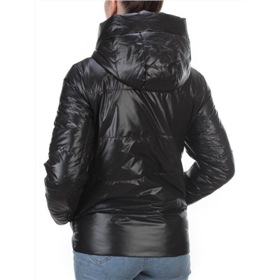 8265 BLACK Куртка демисезонная женская BAOFANI (100 гр. синтепон) размеры 42-44-46-48-50