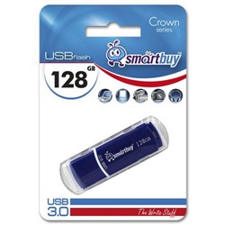 USB Flash 128GB SmartBuy Crown синий 3.0