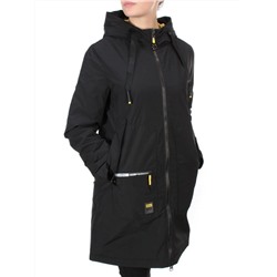 0826 BLACK Куртка демисезонная женская RIKA (100 гр. синтепон) размер 42 - российский