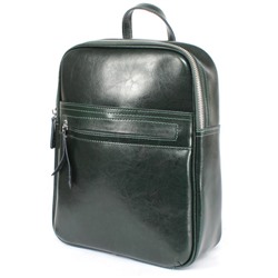 Рюкзак жен натуральная кожа JRP-8631,  1отд,  5внут+3внеш/карм,  зеленый 257346