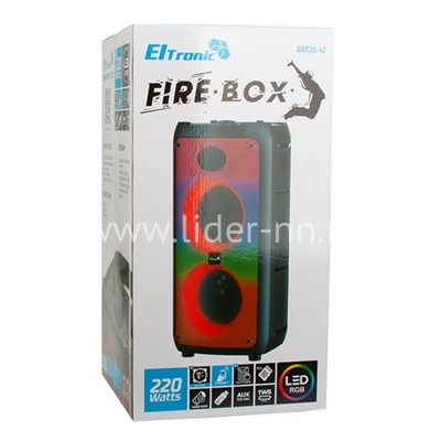 Колонка 05" (20-42 FIRE BOX 220) динамик 2шт/5" ELTRONIC с TWS                  
                                          
                                -10%