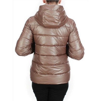 8063 BROWN Куртка демисезонная женская (130 гр. синтепон) размер M - 44 российский