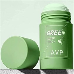 Глиняная Маска Стик для глубокого Очищения и Сужения пор с экстрактом Зеленого Чая Green Mask Stick 40 гр