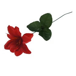 Цветок искусственный Георгин 37см Красный  YL-34-1 (вып.по 10шт)