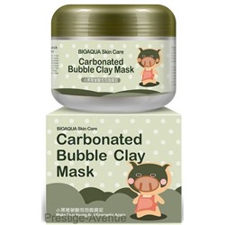Кислородная маска с глиной Bioaqua Little black pig bubble mask mud 100g  0511