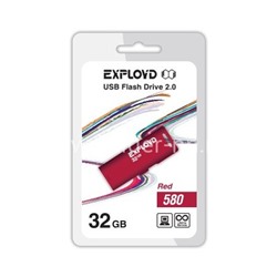 USB Flash  32GB Exployd (580) красный