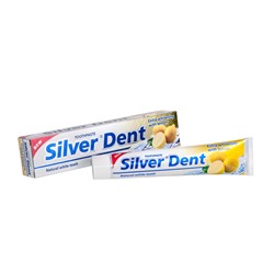 Паста зубная SILVER DENT Экстра отбеливание с лимоном, 100г