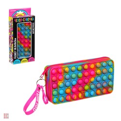 Чехол-сумочка для телефона Попит, силикон, 18, 5х9х3см, 3 цвета