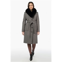 02-3109 Пальто женское утепленное (пояс)