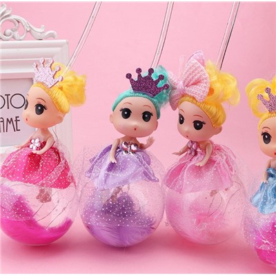Светодиодная игрушка, кукла-светящаяся шар AG13 Заказ от 3х шт.
