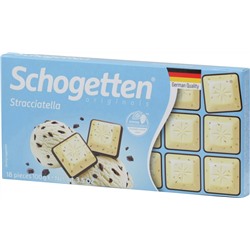 Schogеtten. Stracciatella (С кусочками натуральных какао-бобов) 100 гр. карт.упаковка