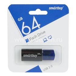 USB Flash  64GB SmartBuy Click черный/синий