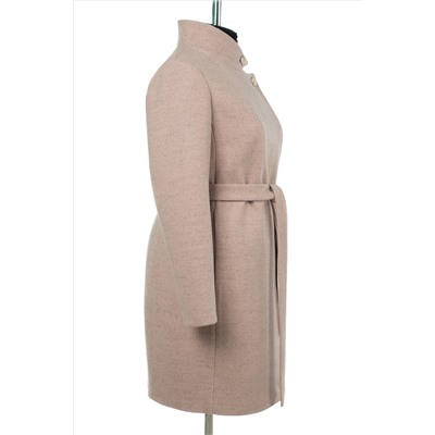 01-11083 Пальто женское демисезонное (пояс)